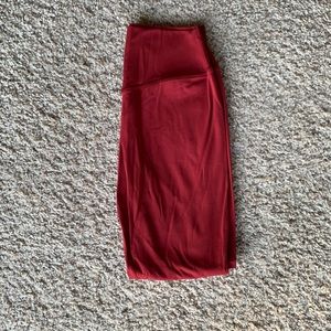 Balance Athletica red leggings size S
